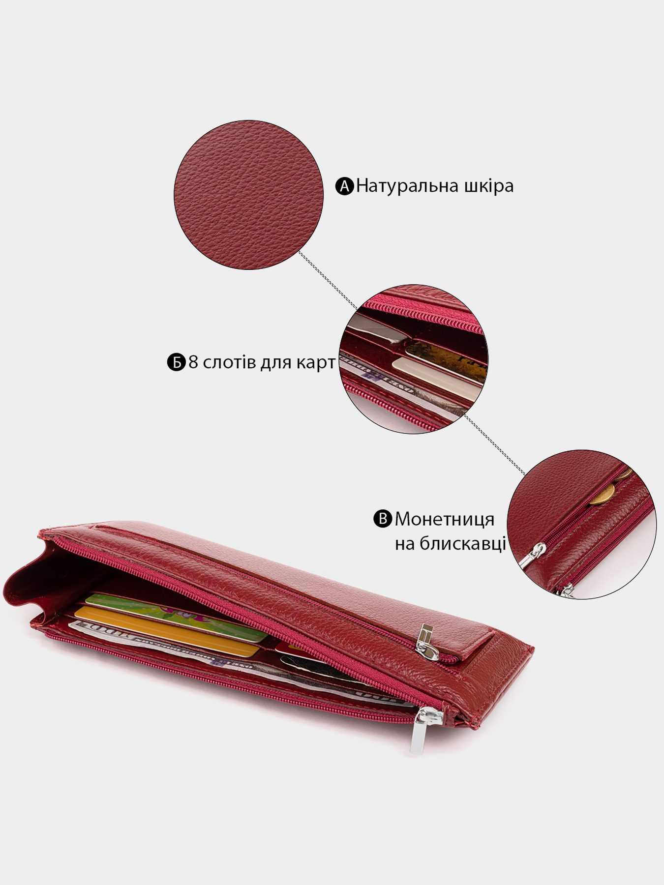 Гаманці ST Leather Accessories модель bag24_19326 Фото
