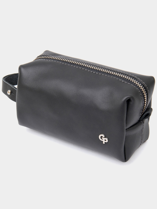 Кожаная Органайзер-косметичка для мужчин GRANDE PELLE  Черный Grande Pelle модель bag24_11507 Фото