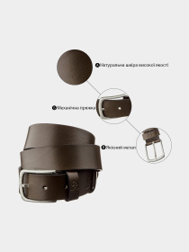Ремені Grande Pelle модель bag24_11255 Фото