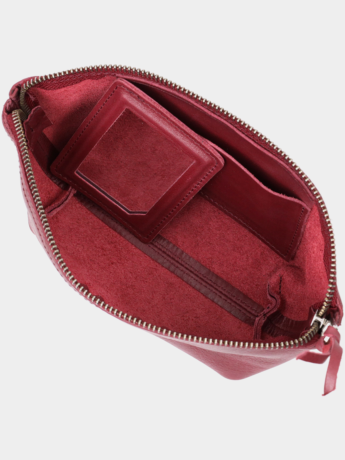 Органайзер-косметичка GRANDE PELLE Бордовий Grande Pelle модель bag24_16792 Органайзер-косметичка GRANDE PELLE Бордовий Grande Pelle модель bag24_16792 Фото