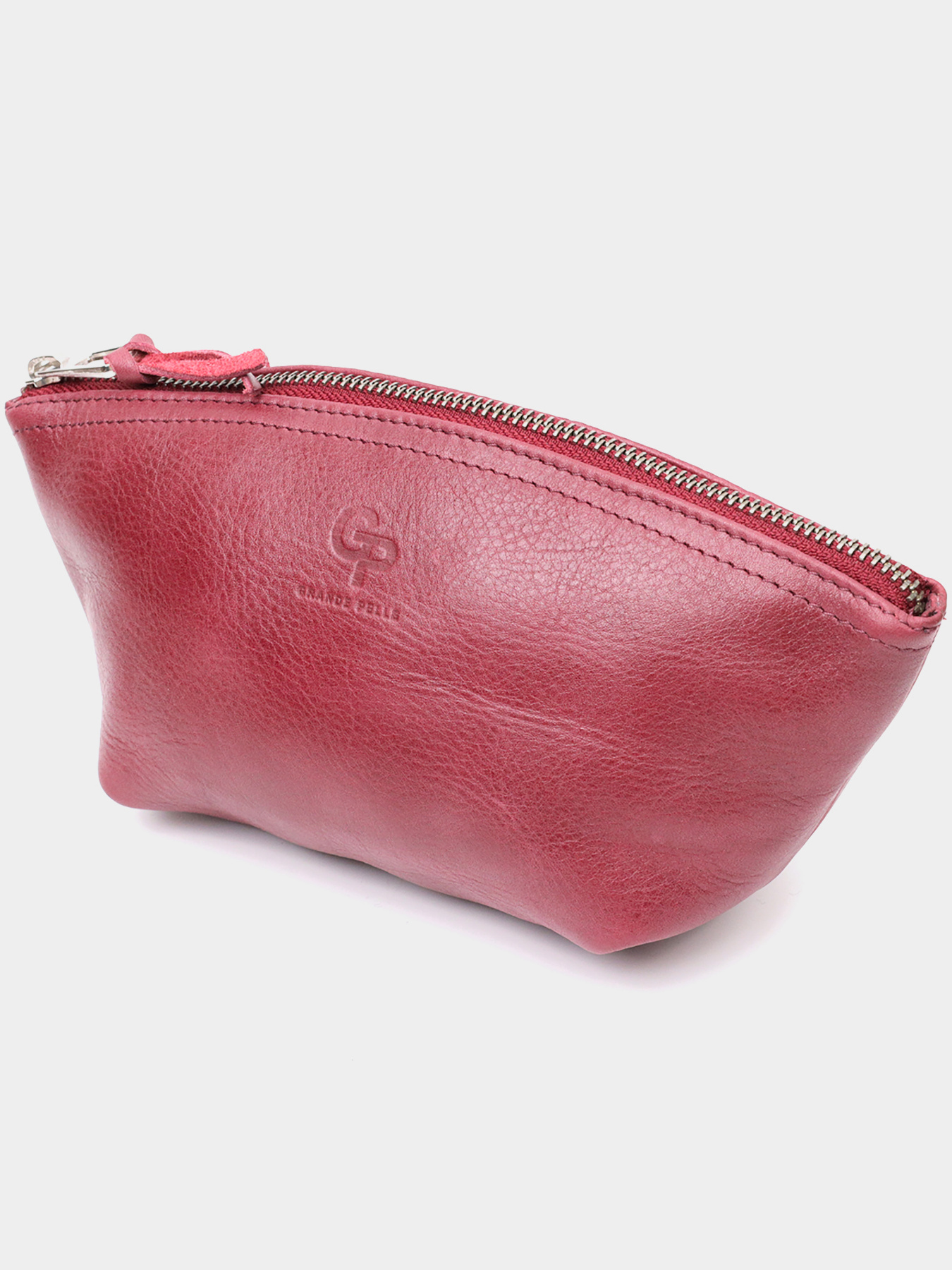 Органайзер-косметичка GRANDE PELLE Бордовий Grande Pelle модель bag24_16792 Органайзер-косметичка GRANDE PELLE Бордовий Grande Pelle модель bag24_16792 Фото