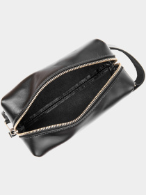 Шкіряна чоловіча Органайзер-косметичка GRANDE PELLE Чорний Grande Pelle модель bag24_11415 Фото