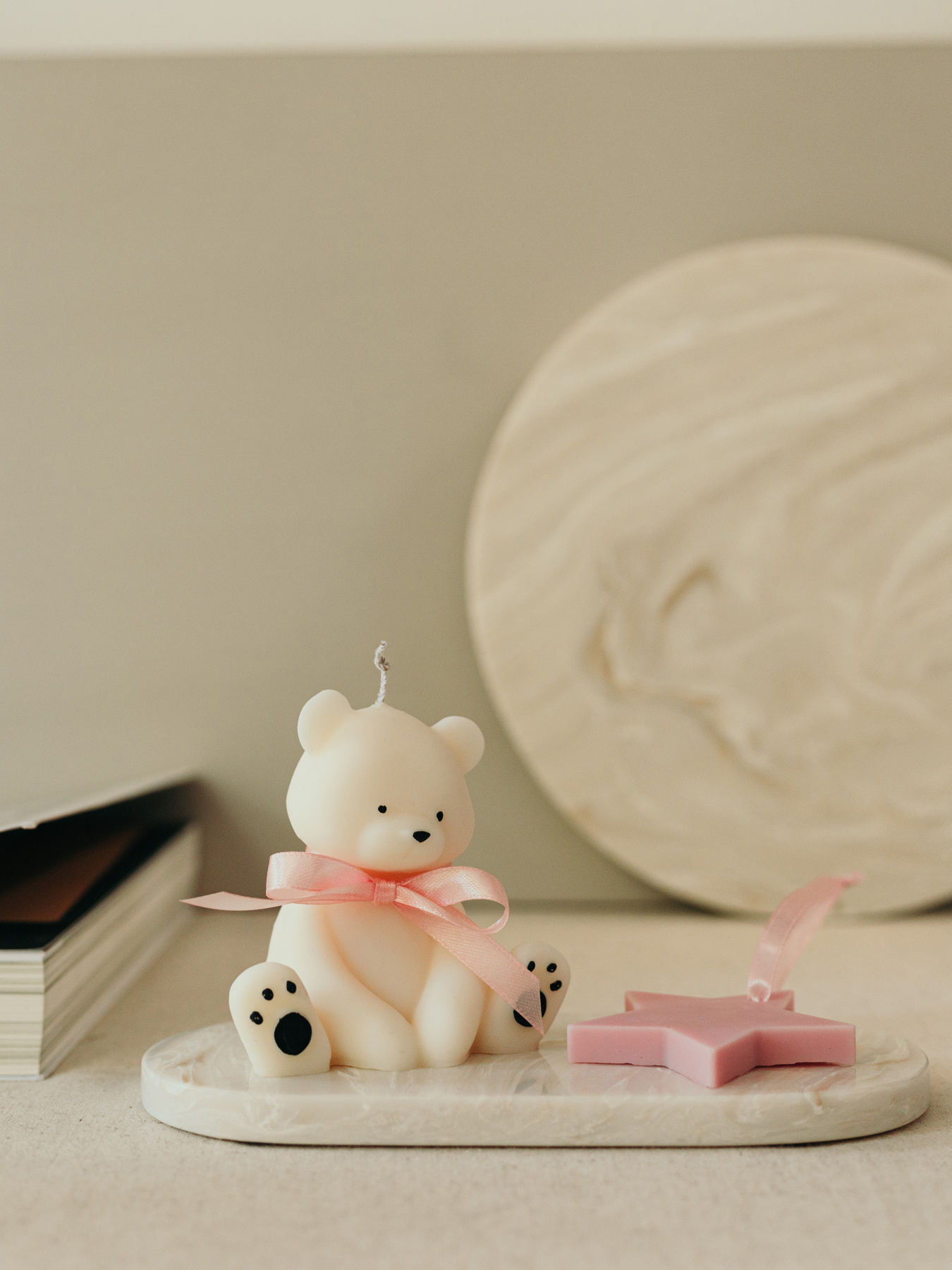 Фігурна свічка "Ведмедик", парфумована, з натурального оливкового воску Candle Design модель 140.2002/1 Фігурна свічка "Ведмедик", парфумована, з натурального оливкового воску Candle Design модель 140.2002/1 Фото