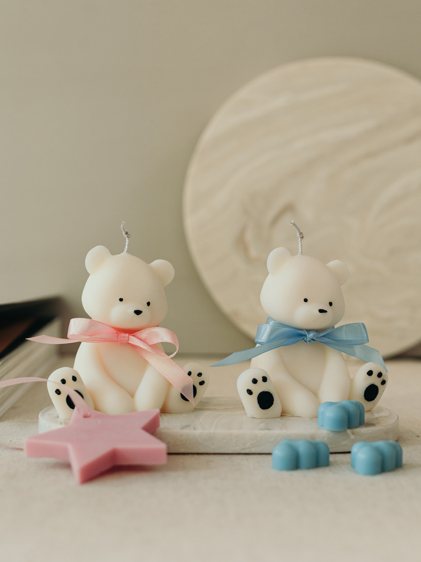 Фігурна свічка "Ведмедик", парфумована, з натурального оливкового воску Candle Design модель 140.2002/1 Фігурна свічка "Ведмедик", парфумована, з натурального оливкового воску Candle Design модель 140.2002/1 Фото