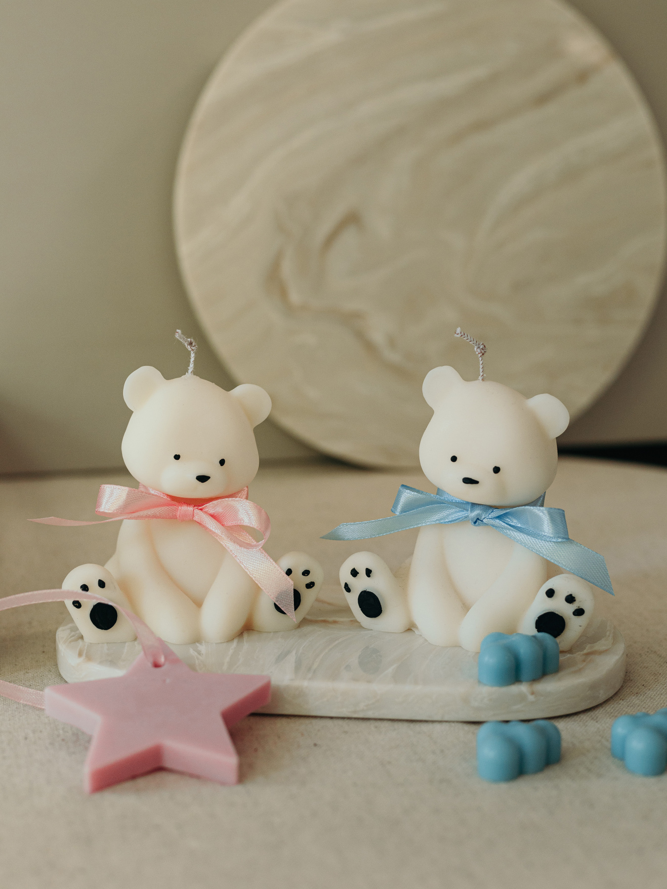 Фігурна свічка "Ведмедик", парфумована, з натурального оливкового воску Candle Design модель 140.2002/1 Фігурна свічка "Ведмедик", парфумована, з натурального оливкового воску Candle Design модель 140.2002/1 Фото