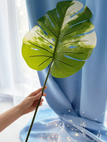 Штучне листя "Monstera Alba" Engard модель TW-53 Фото