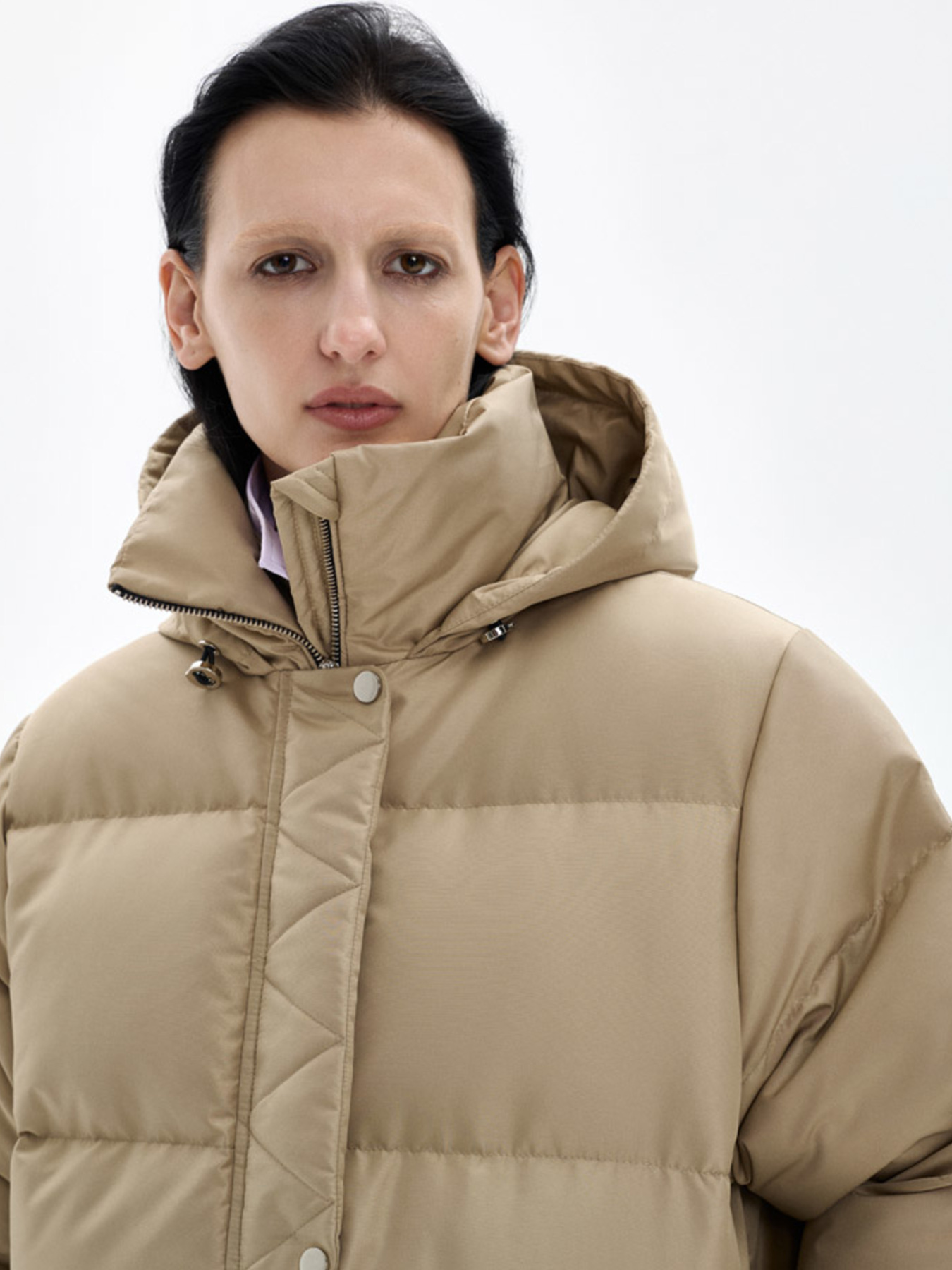 Куртки и дубленки MARCHI модель AW-21-18sand Фото