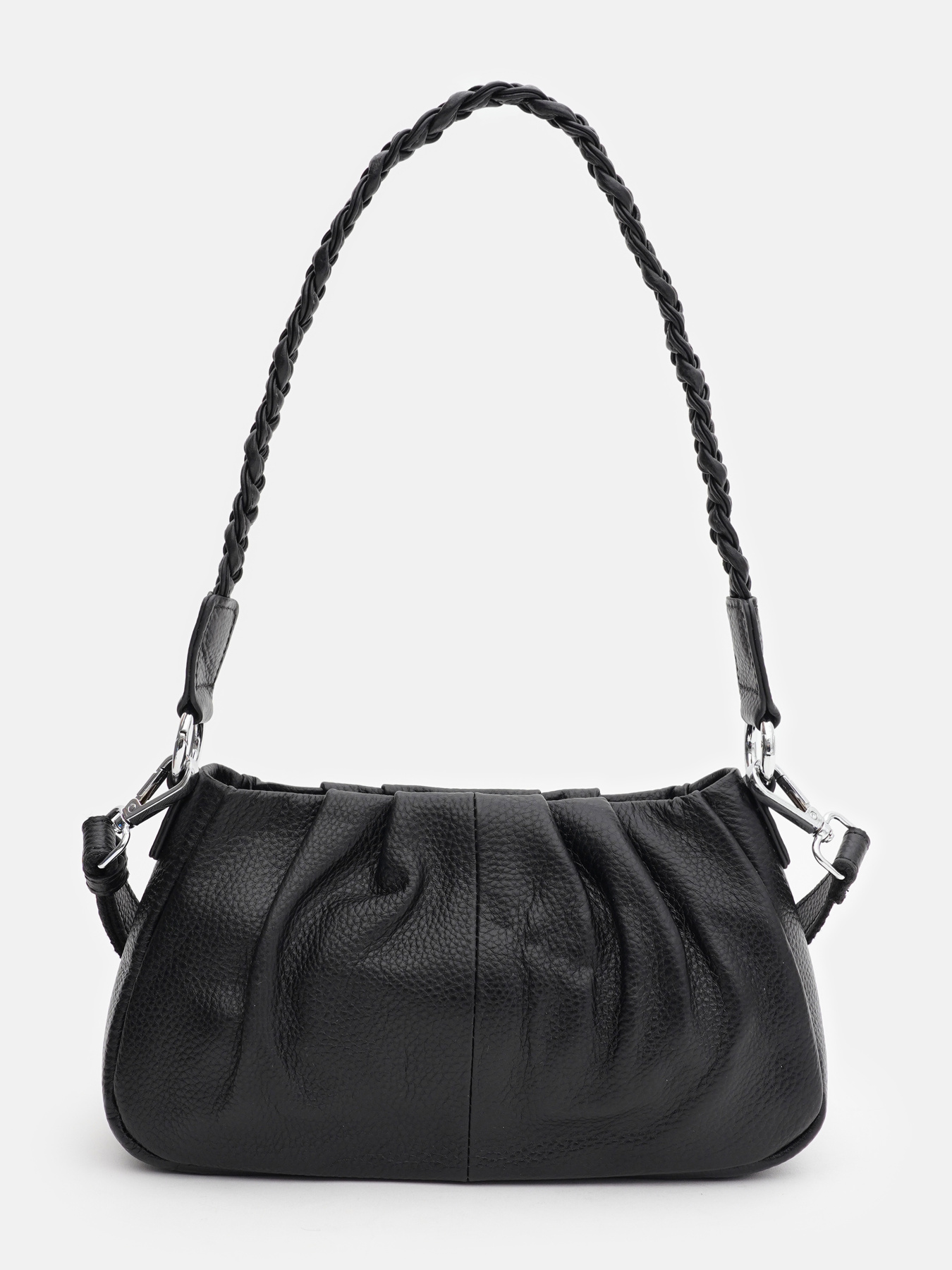 Сумки Borsa Leather модель K15001bl-black Фото
