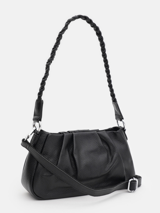 Сумки Borsa Leather модель K15001bl-black Фото