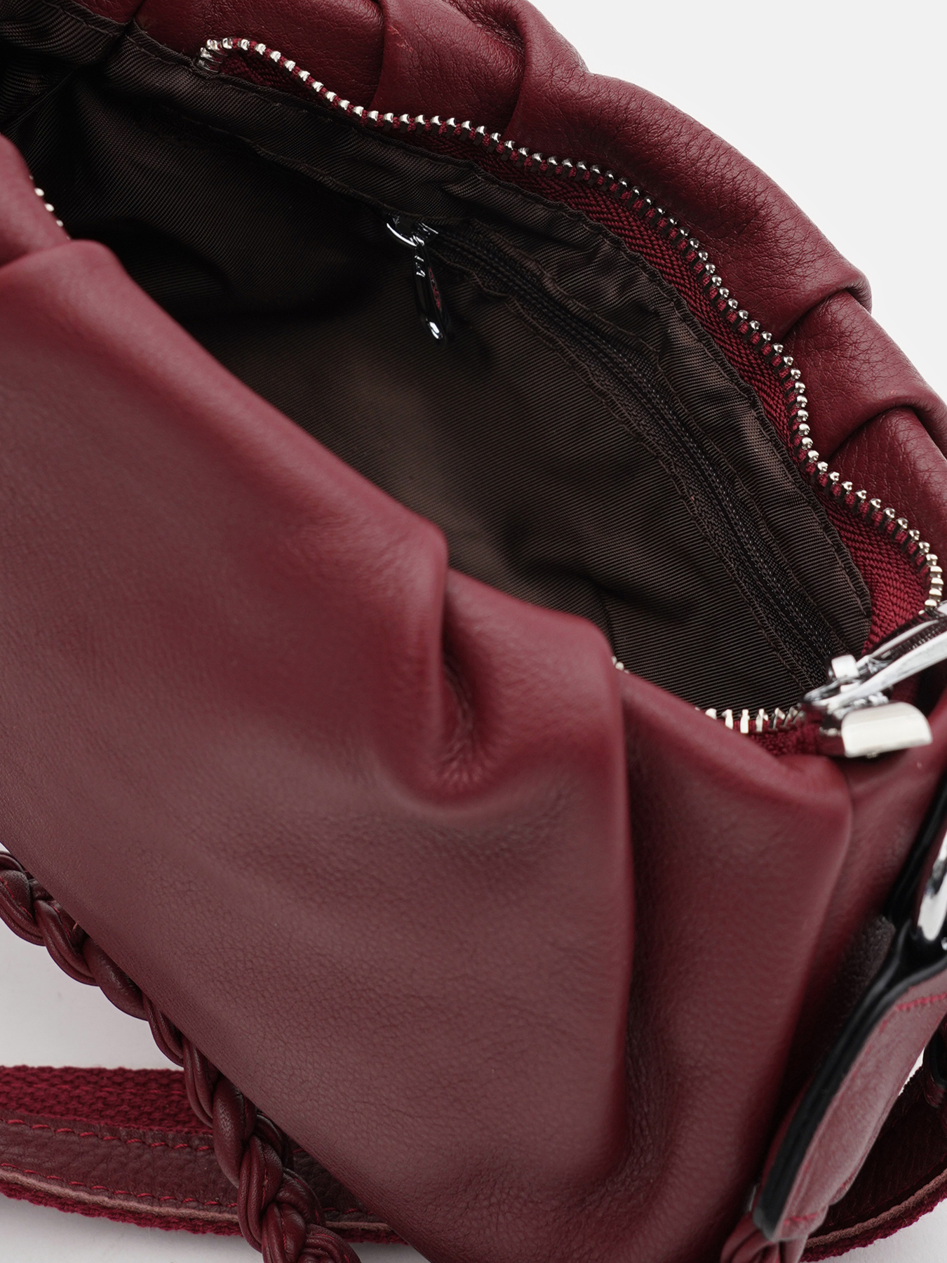Сумки Borsa Leather модель K15001w-bordo Фото