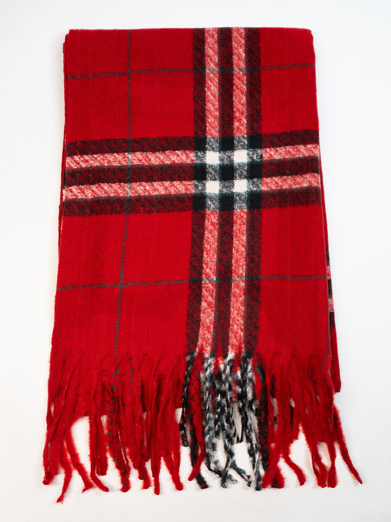 Шарфи та хустки ISSA Plus модель SH-63_красный Фото