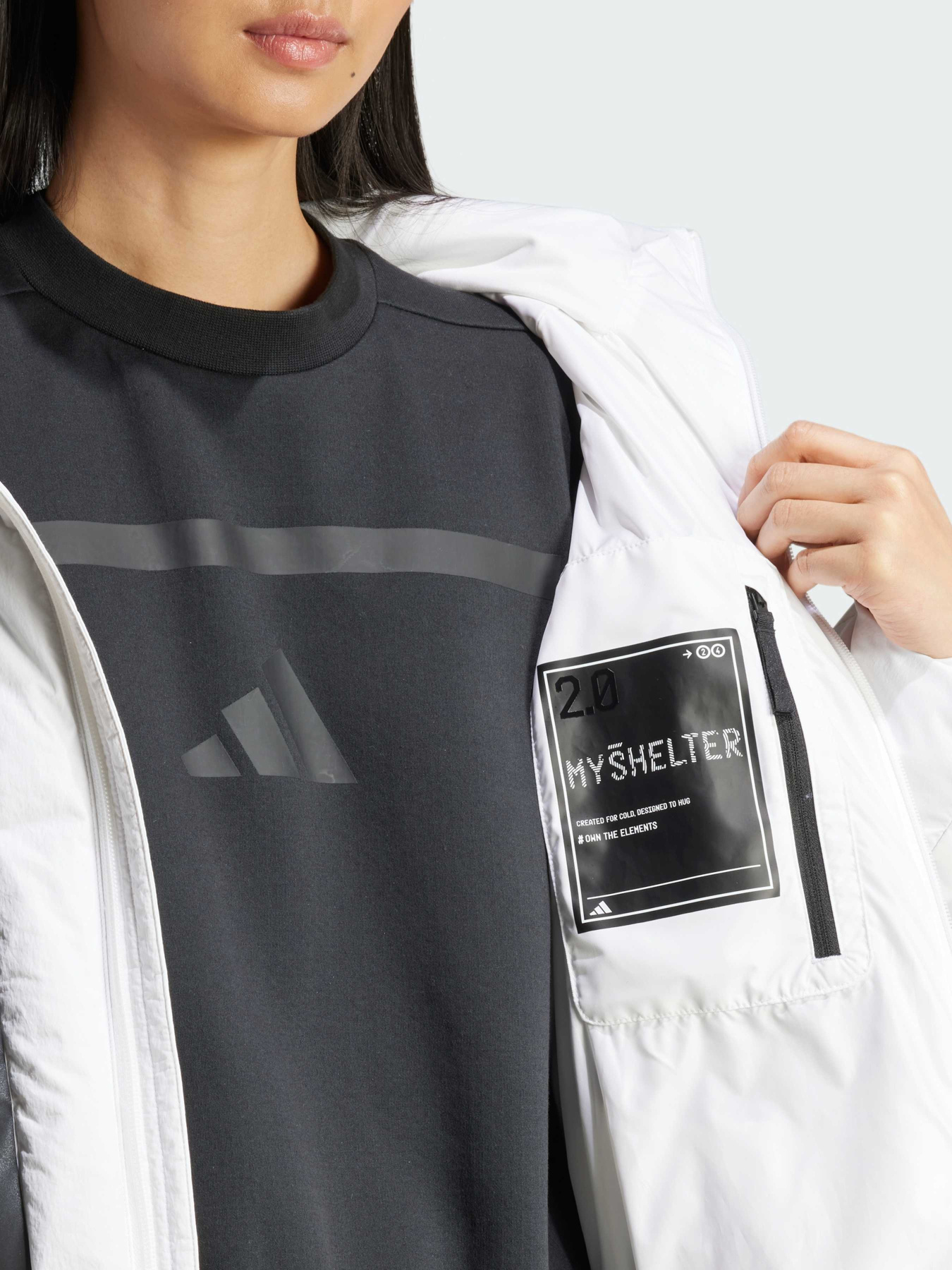 Куртки и дубленки Adidas MyShelter модель IZ4622 Куртки и дубленки Adidas MyShelter модель IZ4622 Фото
