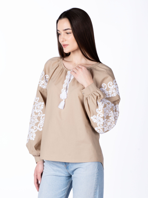 Вишиванки Едельвіка модель 899-18-00beige Фото
