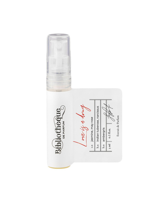 Парфюмированная вода Love is a drug Bibliotheque de Parfum модель BdPLoveisadrug3mlWMNSPRF Фото
