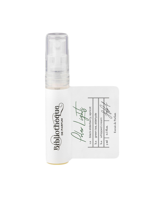 Парфюмированная вода Polar Lights Bibliotheque de Parfum модель BdPPolarLights3mlWMNSPRF Фото