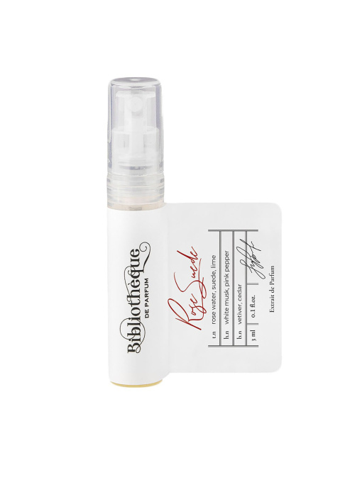 Парфумована вода Rose Suede Bibliotheque de Parfum модель BdPRoseSuede3mlWMNSPRF Фото