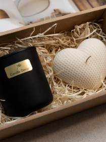 Набір ароматичних свічок "Дотик серця", з натурального воску Candle Design модель 200.0087 Фото