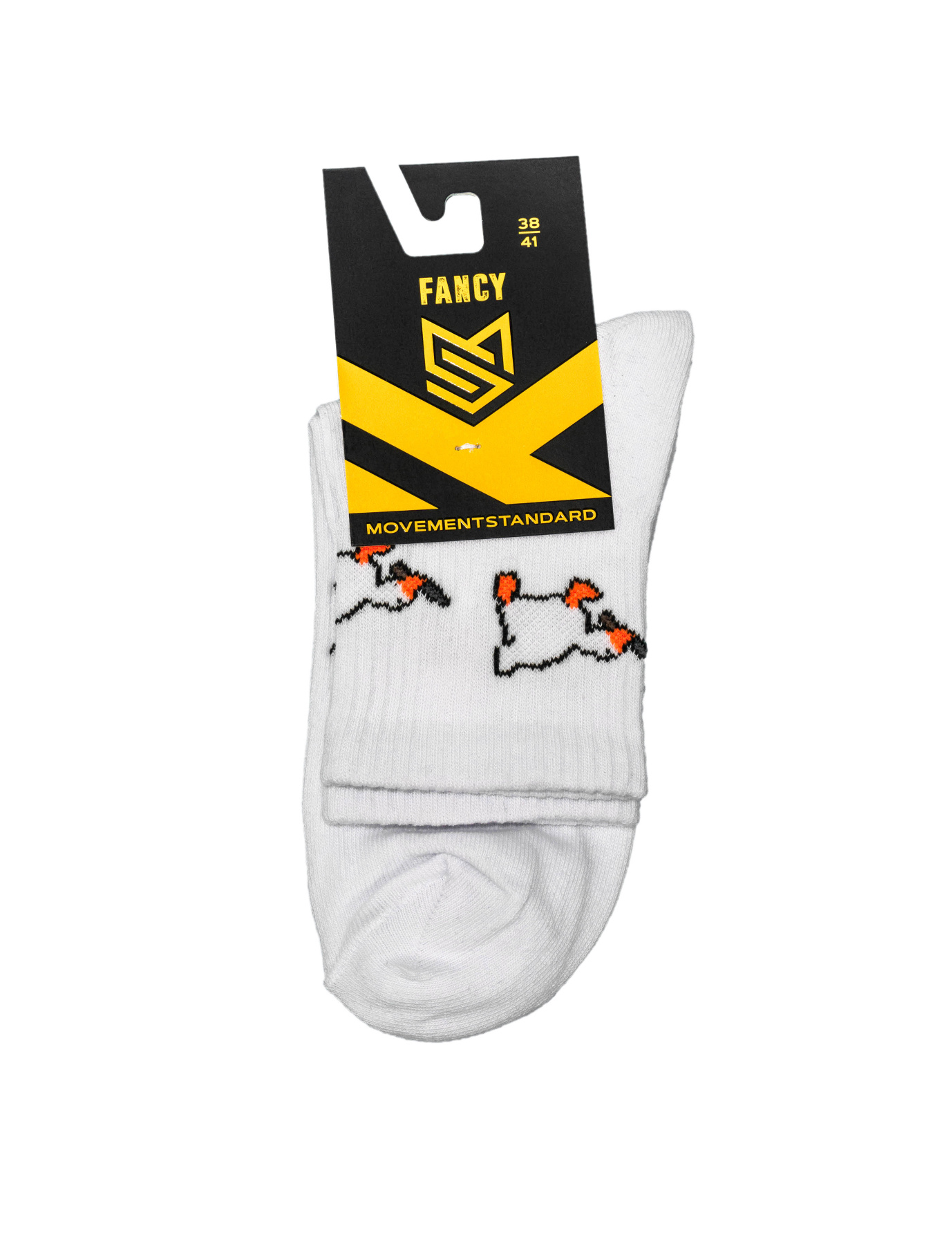 Шкарпетки та гольфи MovementStandard Fancy "Geese" модель MS M0301S Фото