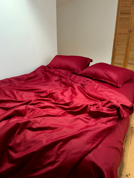 Підковдра класична винна Cozy модель 11781253 Фото