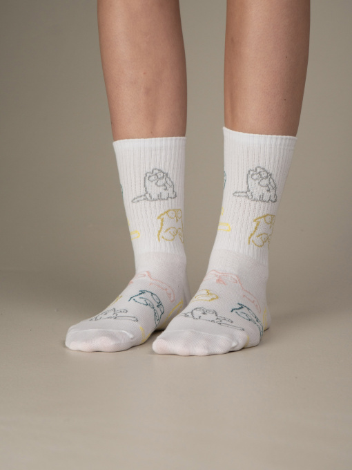 Носки и гольфы MovementStandard Fancy Cats модель MS M0303S Фото