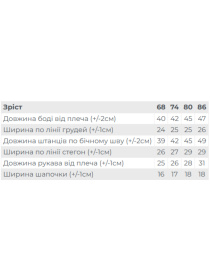 Одяг для немовлят Носи своє модель 5052-023-33-4-goluba-blakitx-dno Фото