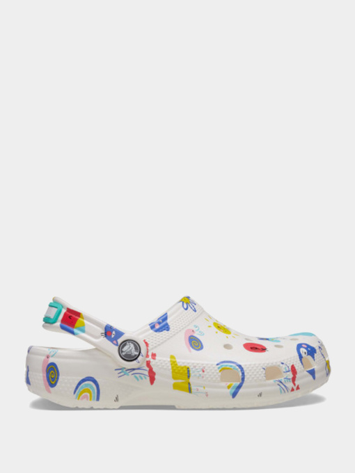 Шльопанці Crocs модель 210356WHI Фото