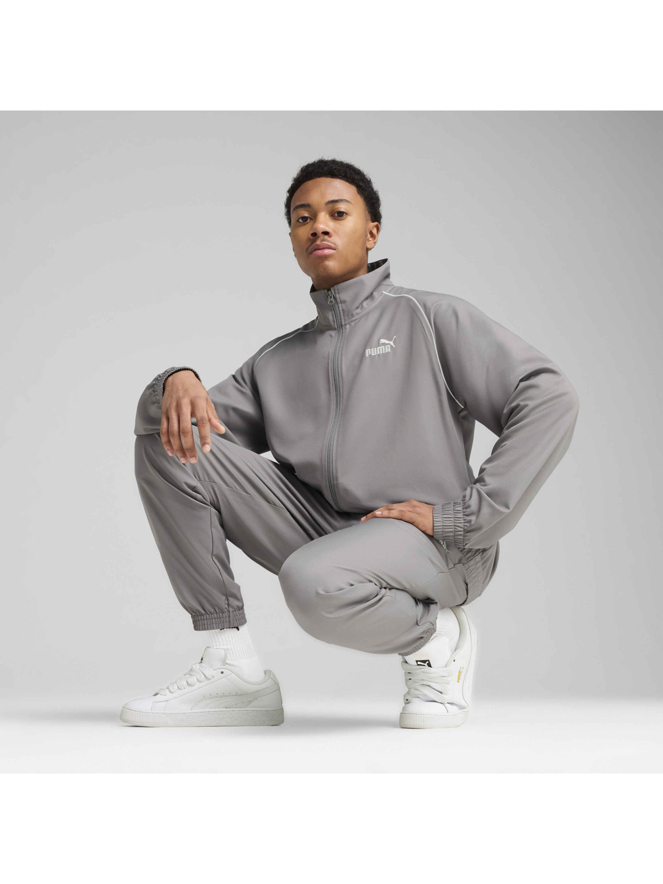 Костюмы PUMA Woven Piping Tracksuit модель 684849 Фото