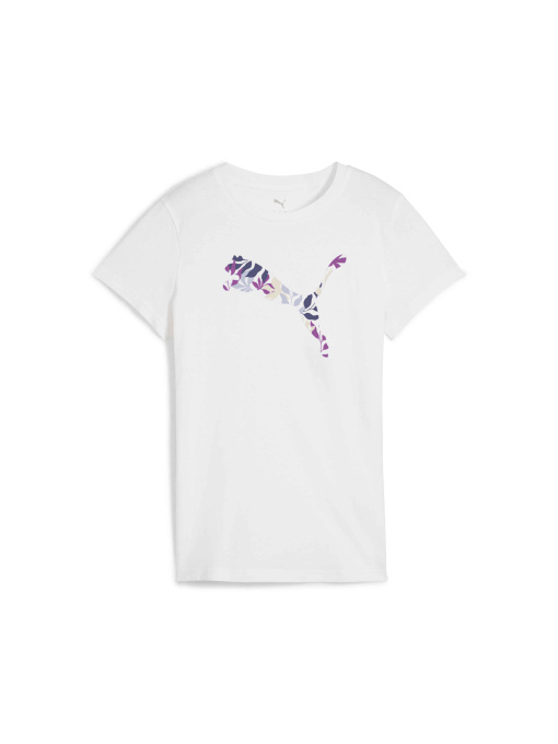 Футболки и поло PUMA Graphics Floral Cat Logo Tee модель 685081 Фото