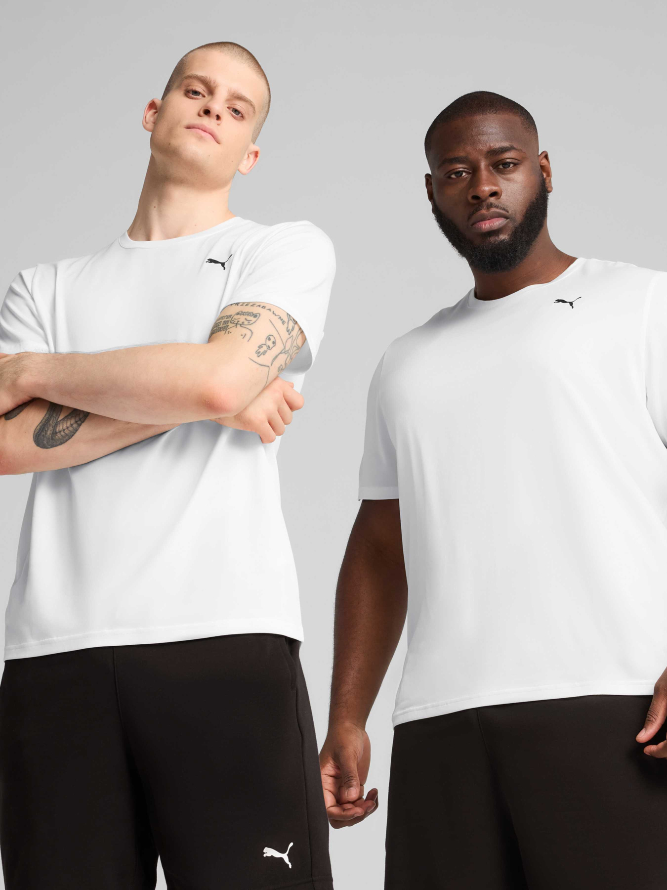 Футболки і поло PUMA M Tad Ess Solid Cat Tee Lc модель 525908 Футболки і поло PUMA M Tad Ess Solid Cat Tee Lc модель 525908 Фото