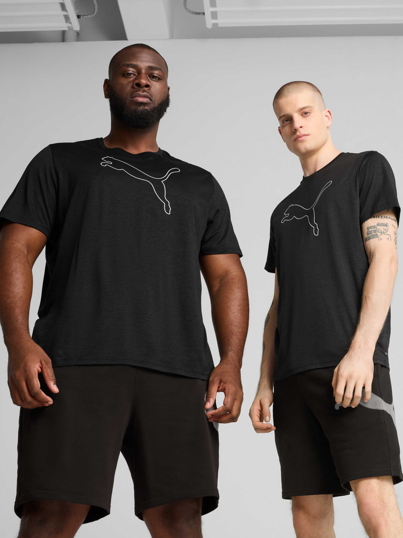 Футболки і поло PUMA M Tad Ess Heather Cat Tee модель 525907 Фото