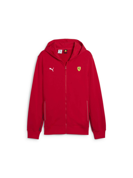 Худі та світшоти PUMA Ferrari Race Sweatjacket модель 630182 Фото