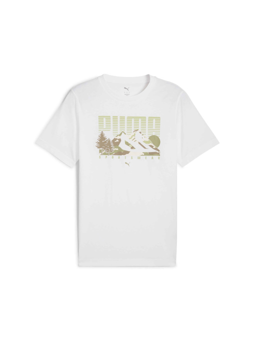 Футболки и поло PUMA Graphics Mountain Tee модель 684828 Фото