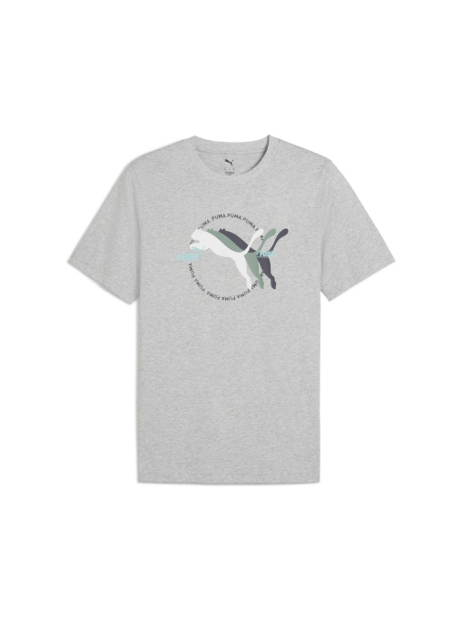 Футболки и поло PUMA Graphics Multiple Logo Tee модель 684826 Фото