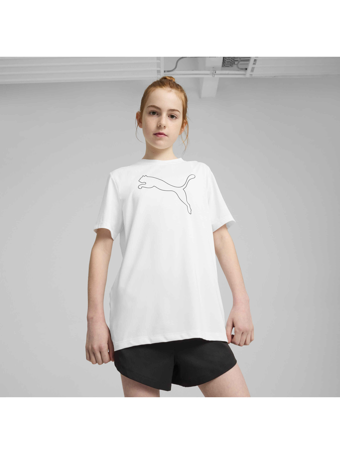 Футболки и поло PUMA Tad Ess Cat Logo Tee модель 526542 Фото