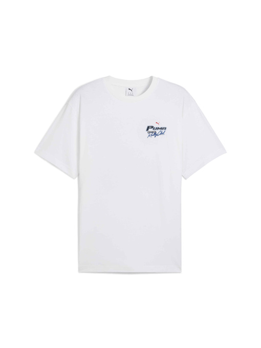 Футболки і поло PUMA Graphics Moto Relaxed Tee модель 629637 Фото