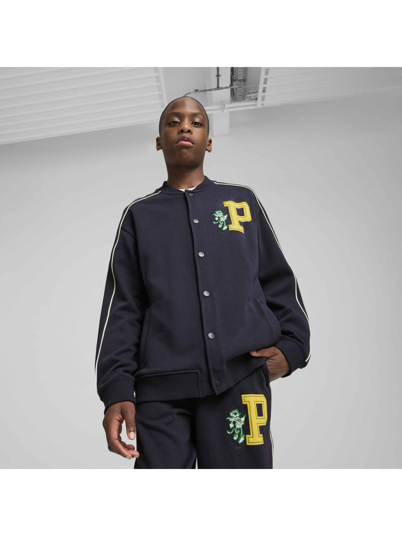 Куртки и дубленки PUMA T7 Super Bomber Jacket модель 630571 Фото