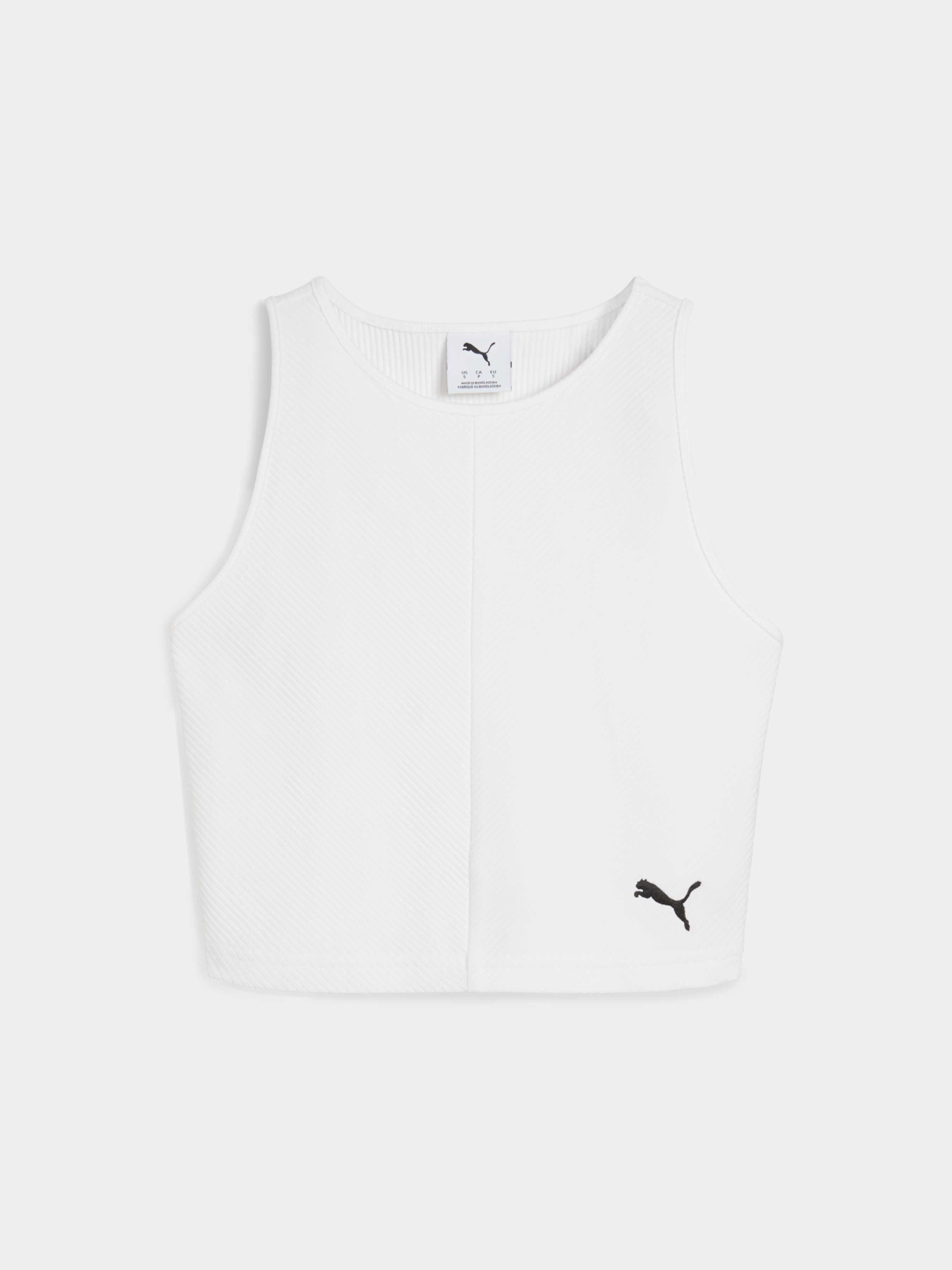Футболки і поло PUMA Wardrobe Ess Ribbed Crop Top модель 629765 Футболки і поло PUMA Wardrobe Ess Ribbed Crop Top модель 629765 Фото