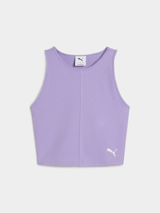Футболки и поло PUMA Wardrobe Ess Ribbed Crop Top модель 629765 Фото