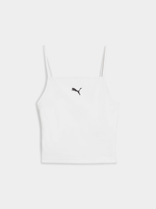 Футболки і поло PUMA Wardrobe Ess Ribbed Tank Top модель 629771 Фото