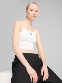Футболки и поло PUMA Wardrobe Ess Ribbed Tank Top модель 629771 Фото