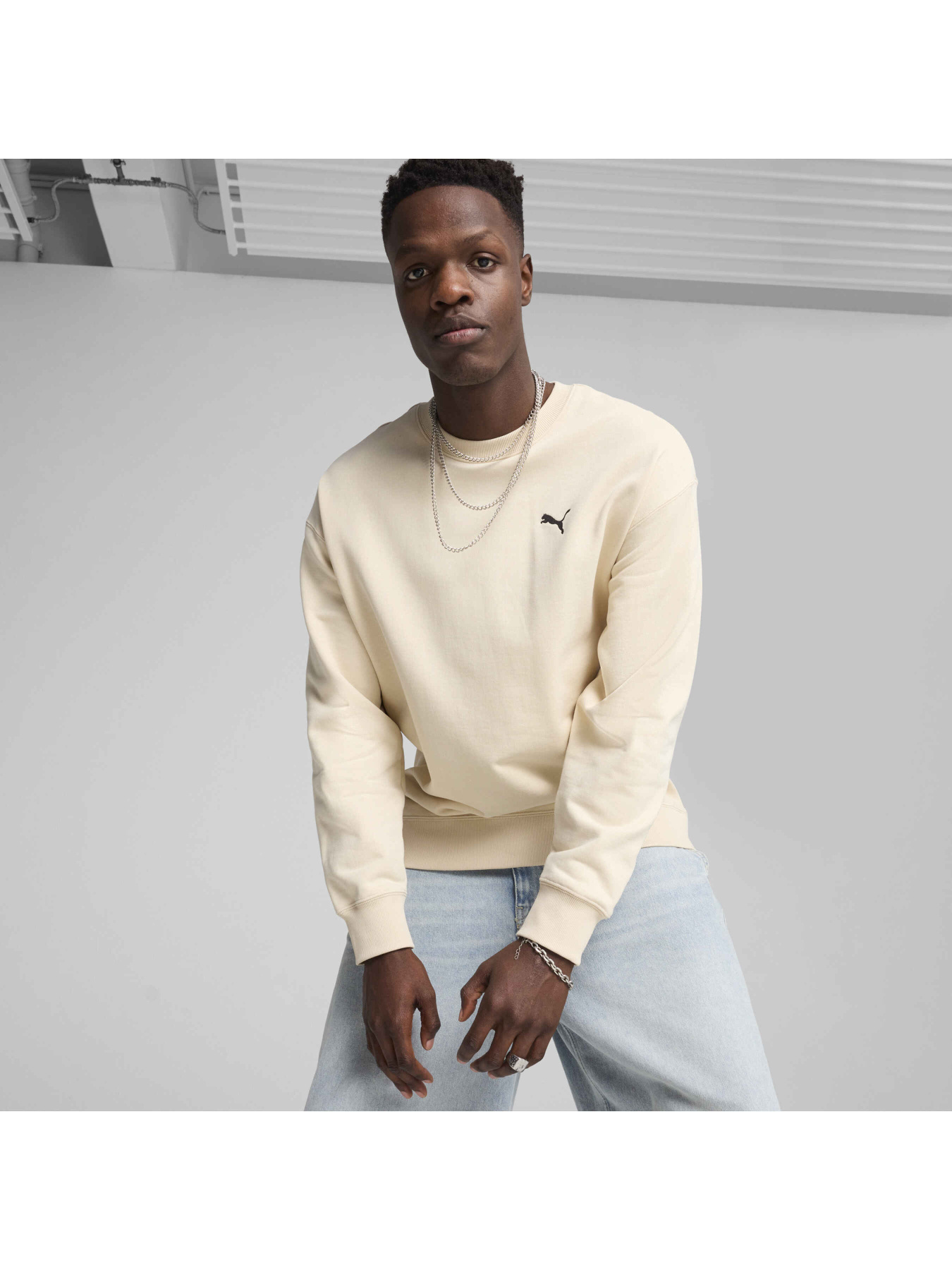 Худи и свитшоты PUMA Wardrobe Ess Relaxed Crew модель 629650 Фото