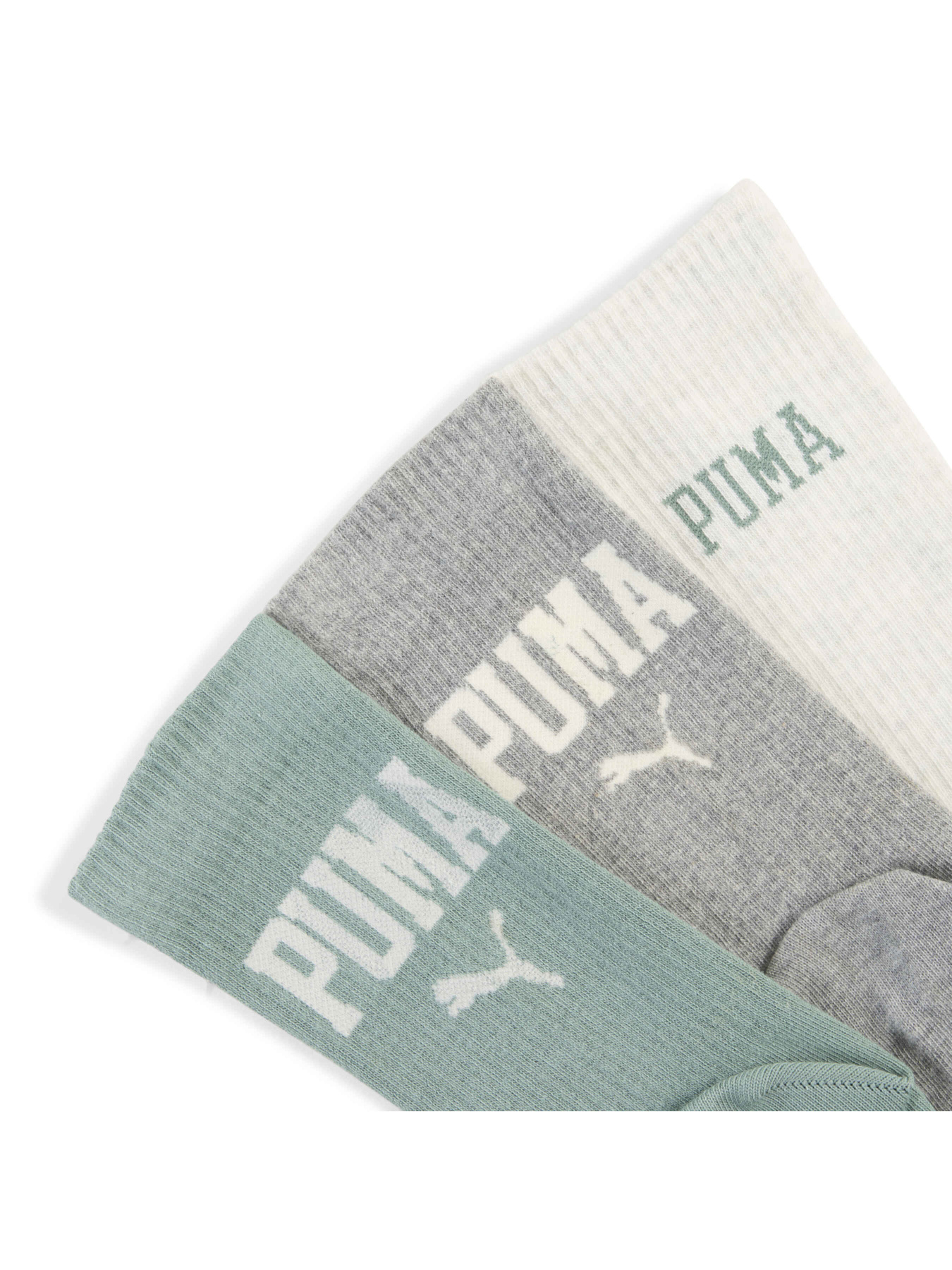 Носки и гольфы PUMA Unisex Logo Crew 3p модель 938632 Фото