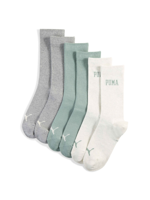 Носки и гольфы PUMA Unisex Logo Crew 3p модель 938632 Фото