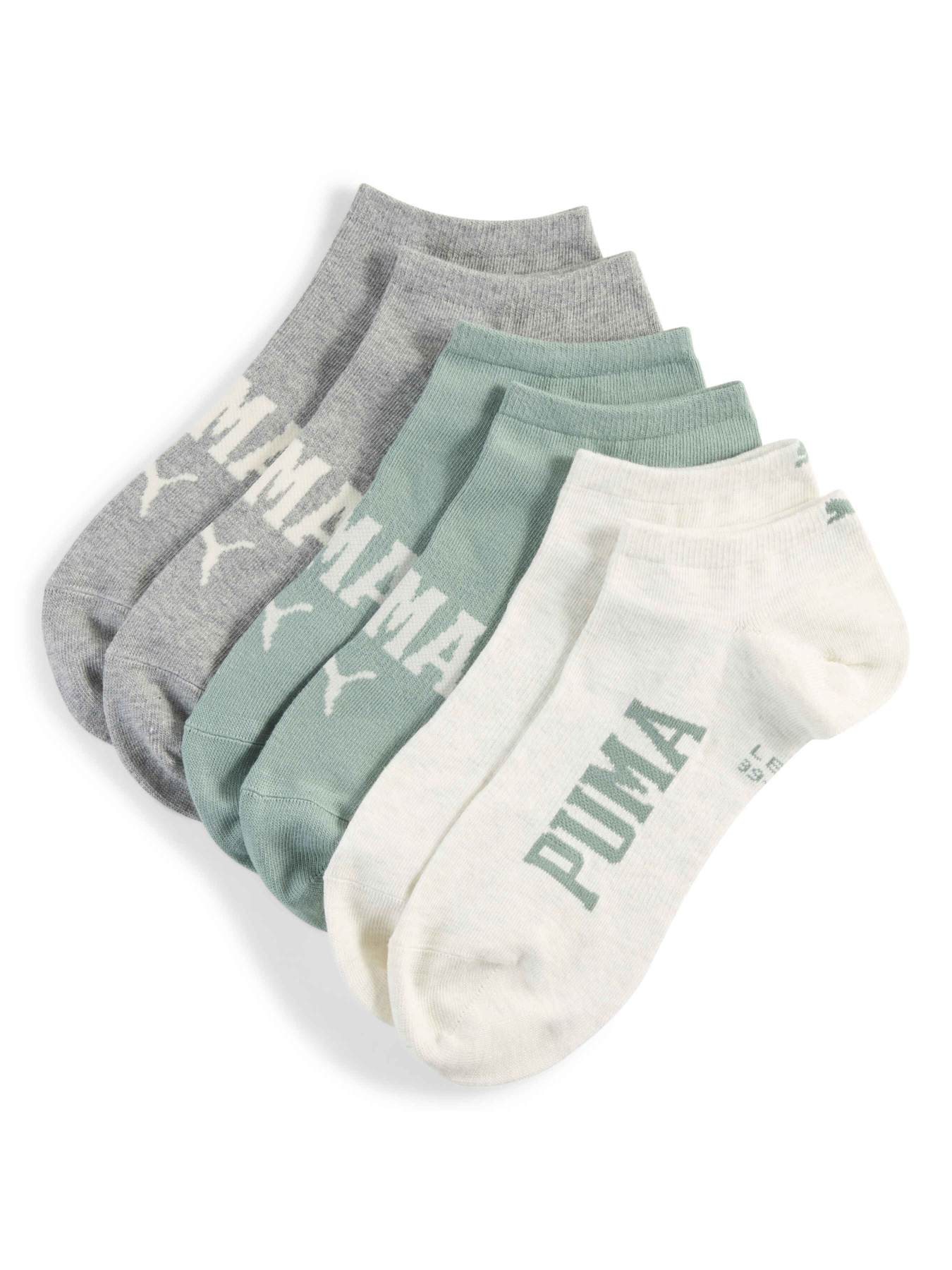 Шкарпетки та гольфи PUMA Unisex Logo Sneaker 3p модель 938638 Шкарпетки та гольфи PUMA Unisex Logo Sneaker 3p модель 938638 Фото