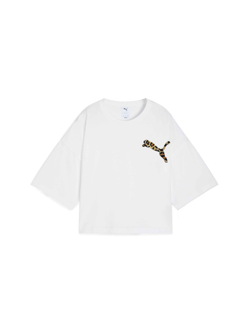 Футболки и поло PUMA Leo Luxe Oversized Short Tee модель 632337 Фото