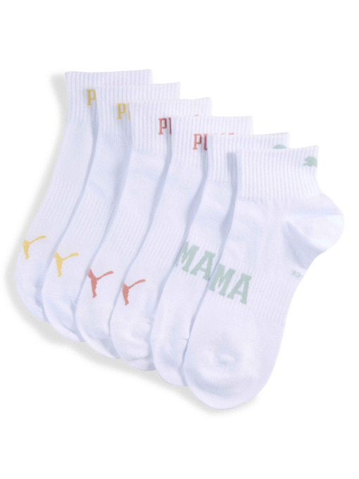 Носки и гольфы PUMA Unisex Logo Quarter 3p модель 938636 Фото