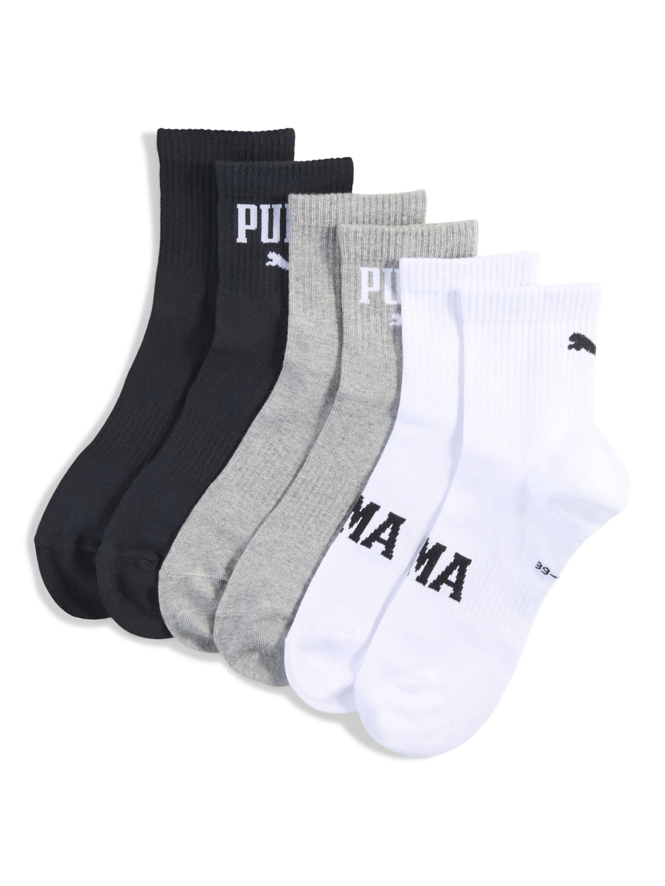 Носки и гольфы PUMA Unisex Logo Short Crew модель 938635 Фото
