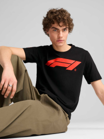 Футболки і поло PUMA F1 Ess Logo Tee 180g модель 633264 Фото