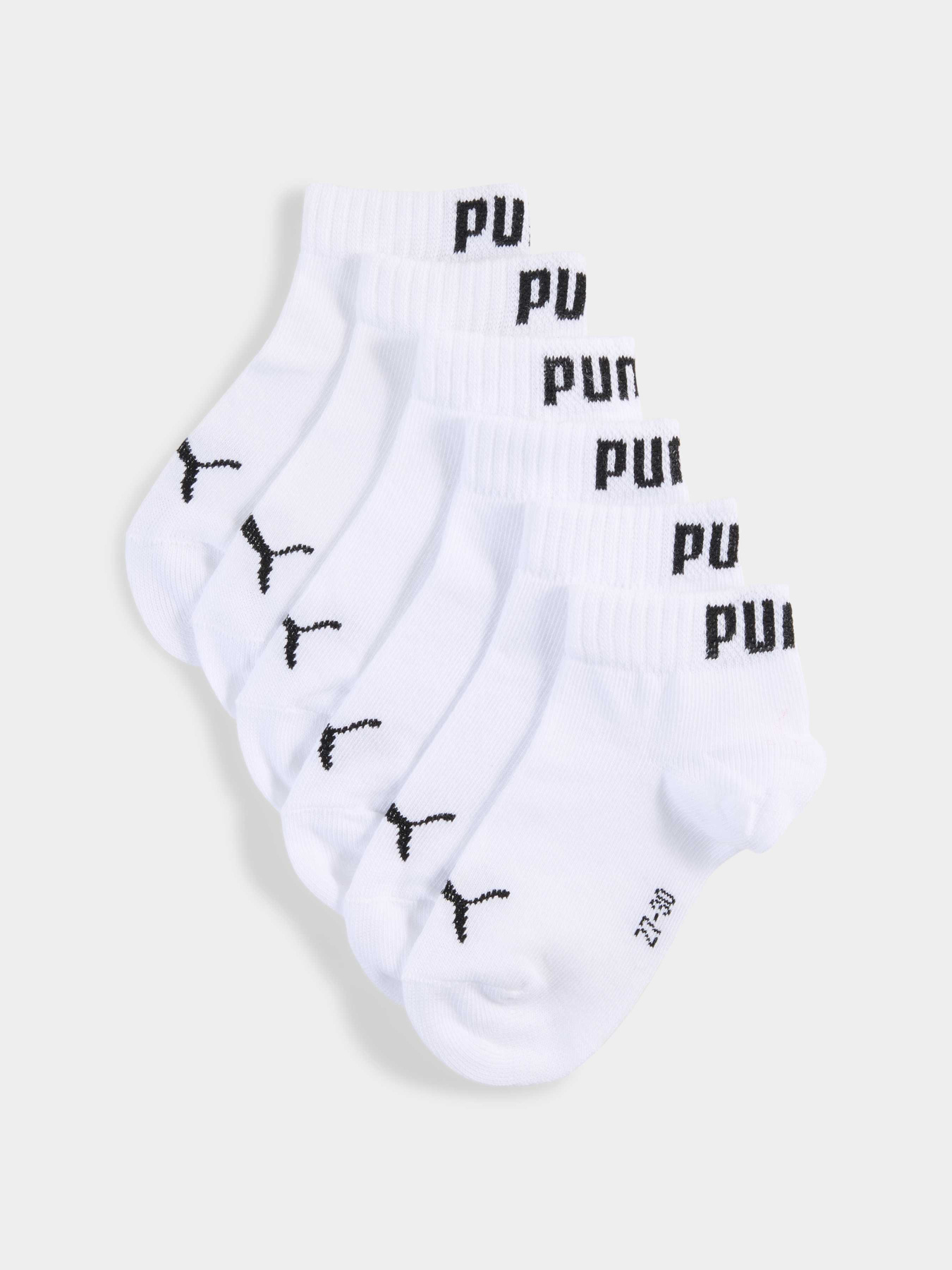 Носки и гольфы PUMA Kids Plain Quarter 3p модель 938809 Фото