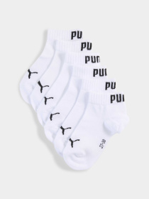 Шкарпетки та гольфи PUMA Kids Plain Quarter 3p модель 938809 Шкарпетки та гольфи PUMA Kids Plain Quarter 3p модель 938809 Фото